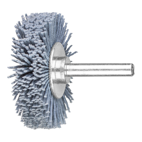 PFERD TOOLS Rundbürste ungezopft RBU Ø50x10mm Schaft-Ø6 mm SiC-Filament-Ø0,90 Korn 180