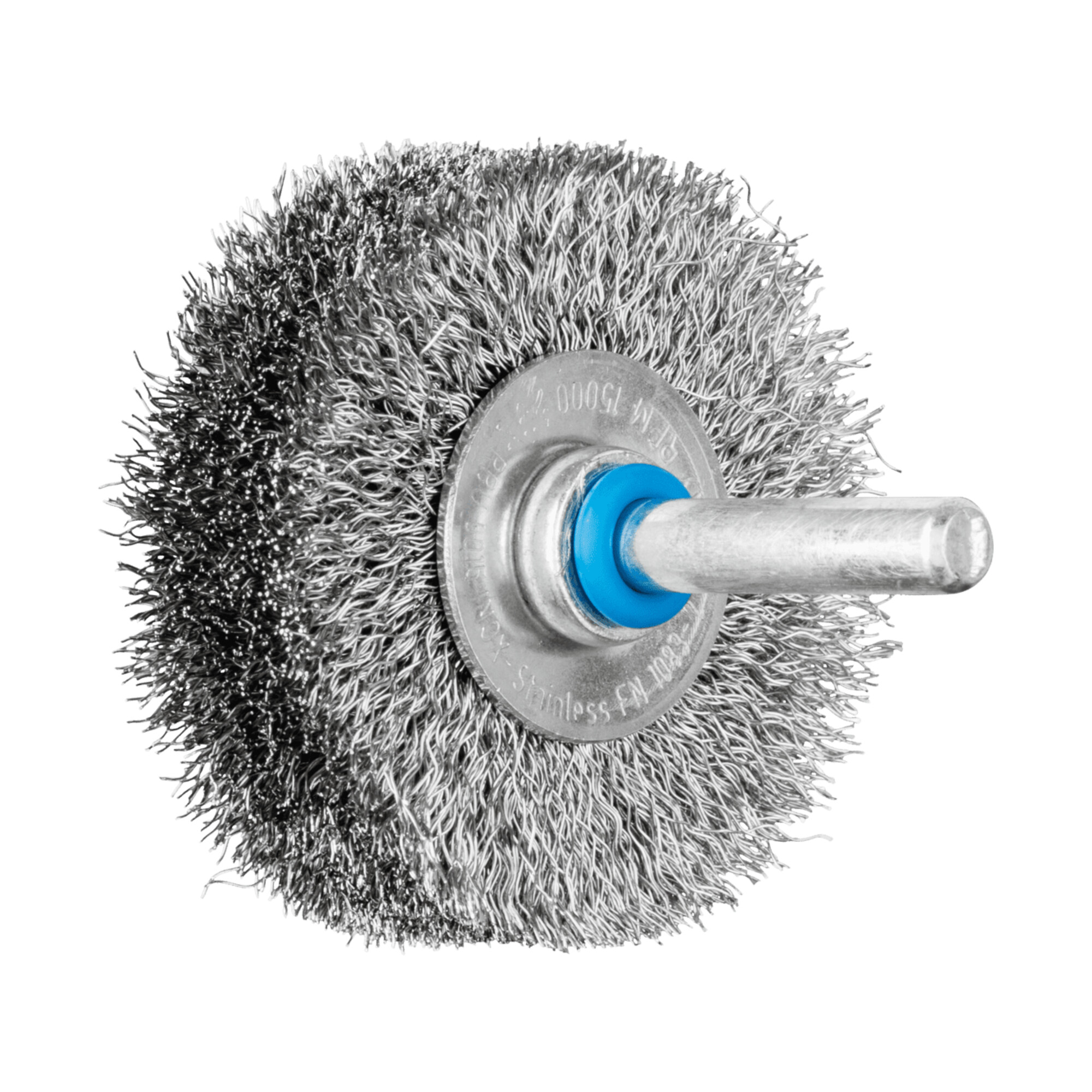 PFERD TOOLS Rundbürste ungezopft RBU Ø50x15 mm Schaft-Ø6 mm Edelstahl-Draht-Ø0,20