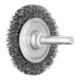 PFERD TOOLS Rundbürste ungezopft RBU Ø50x4 mm Schaft-Ø6 mm Stahl-Draht-Ø0,20