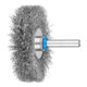 PFERD TOOLS Rundbürste ungezopft RBU Ø60x10mm Schaft-Ø6 mm Edelstahl-Draht-Ø0,20-1