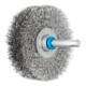 PFERD TOOLS Rundbürste ungezopft RBU Ø60x15 mm Schaft-Ø6 mm Edelstahl-Draht-Ø0,20