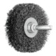 PFERD TOOLS Rundbürste ungezopft RBU Ø60x15 mm Schaft-Ø6 mm Stahl-Draht-Ø0,20