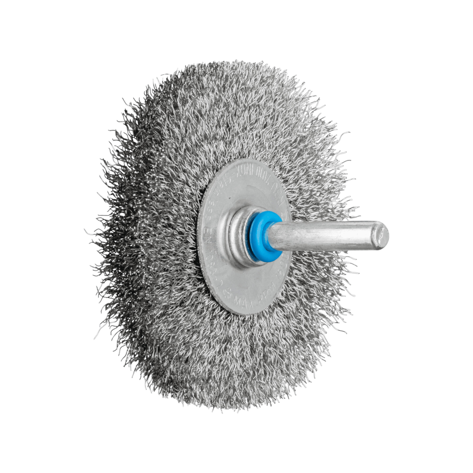 PFERD TOOLS Rundbürste ungezopft RBU Ø70x10mm Schaft-Ø6 mm Edelstahl-Draht-Ø0,20