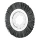 PFERD TOOLS Rundbürste ungezopft RBU Ø 200x13x50,8 mm Bohrung Keramik-Filament-Ø 1,10mm Korn 120 stationär