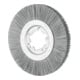 PFERD TOOLS Rundbürste ungezopft RBU Ø 200x13x50,8 mm Bohrung SiC-Filament-Ø 0,55 mm Korn 320 stationär