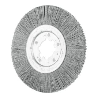 PFERD TOOLS Rundbürste ungezopft RBU Ø 250x15x50,8 mm Bohrung SiC-Filament-Ø 0,55 mm Korn 320 stationär