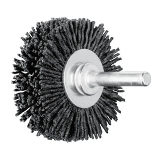 PFERD TOOLS Rundbürste ungezopft RBU Ø 50x15 mm Schaft-Ø 6 mm Keramik-Filament-Ø 1,10mm Korn 120