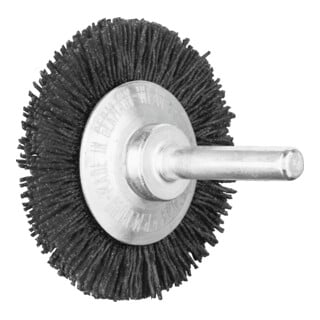 PFERD TOOLS Rundbürste ungezopft RBU Ø 50x4 mm Schaft-Ø 6 mm Keramik-Filament-Ø 0,55 mm Korn 120