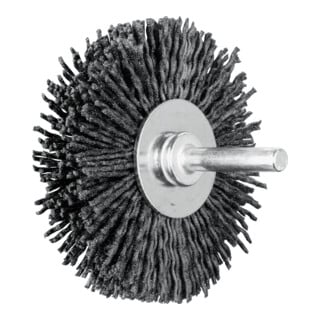 PFERD TOOLS Rundbürste ungezopft RBU Ø 70x15 mm Schaft-Ø 6 mm Keramik-Filament-Ø 1,10mm Korn 120