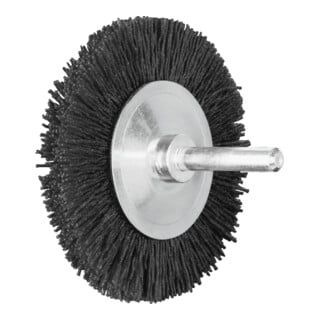 PFERD TOOLS Rundbürste ungezopft RBU Ø 70x8 mm Schaft-Ø 6 mm Keramik-Filament-Ø 0,55 mm Korn 120