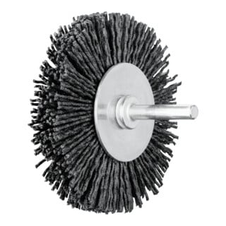 PFERD TOOLS Rundbürste ungezopft RBU Ø 80x15 mm Schaft-Ø 6 mm Keramik-Filament-Ø 1,10mm Korn 120