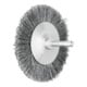 PFERD TOOLS Rundbürste ungezopft RBU Ø 80x8 mm Schaft-Ø 6 mm SiC-Filament-Ø 0,55 mm Korn 120
