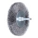 PFERD TOOLS Rundbürste ungezopft RBU Ø100x15 mm Schaft-Ø6 mm Stahl-Draht-Ø0,20