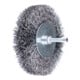 PFERD TOOLS Rundbürste ungezopft RBU Ø100x20mm Schaft-Ø6 mm Stahl-Draht-Ø0,30