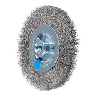 PFERD TOOLS Rundbürste ungezopft RBU Ø115x12 mm M14 Edelstahl-Draht-Ø0,30 Winkelschleifer