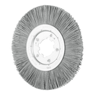 PFERD TOOLS Rundbürste ungezopft RBU Ø250x15x50,8 mm Bohrung SiC-Filament-Ø0,90 Korn 180 stationär