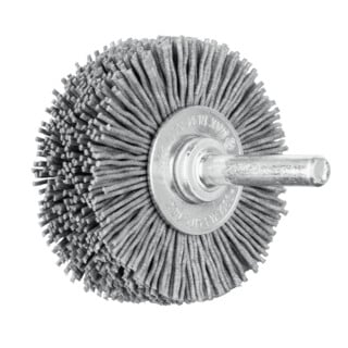 PFERD TOOLS Rundbürste ungezopft RBU Ø50x15 mm Schaft-Ø6 mm SiC-Filament-Ø0,90 Korn 180