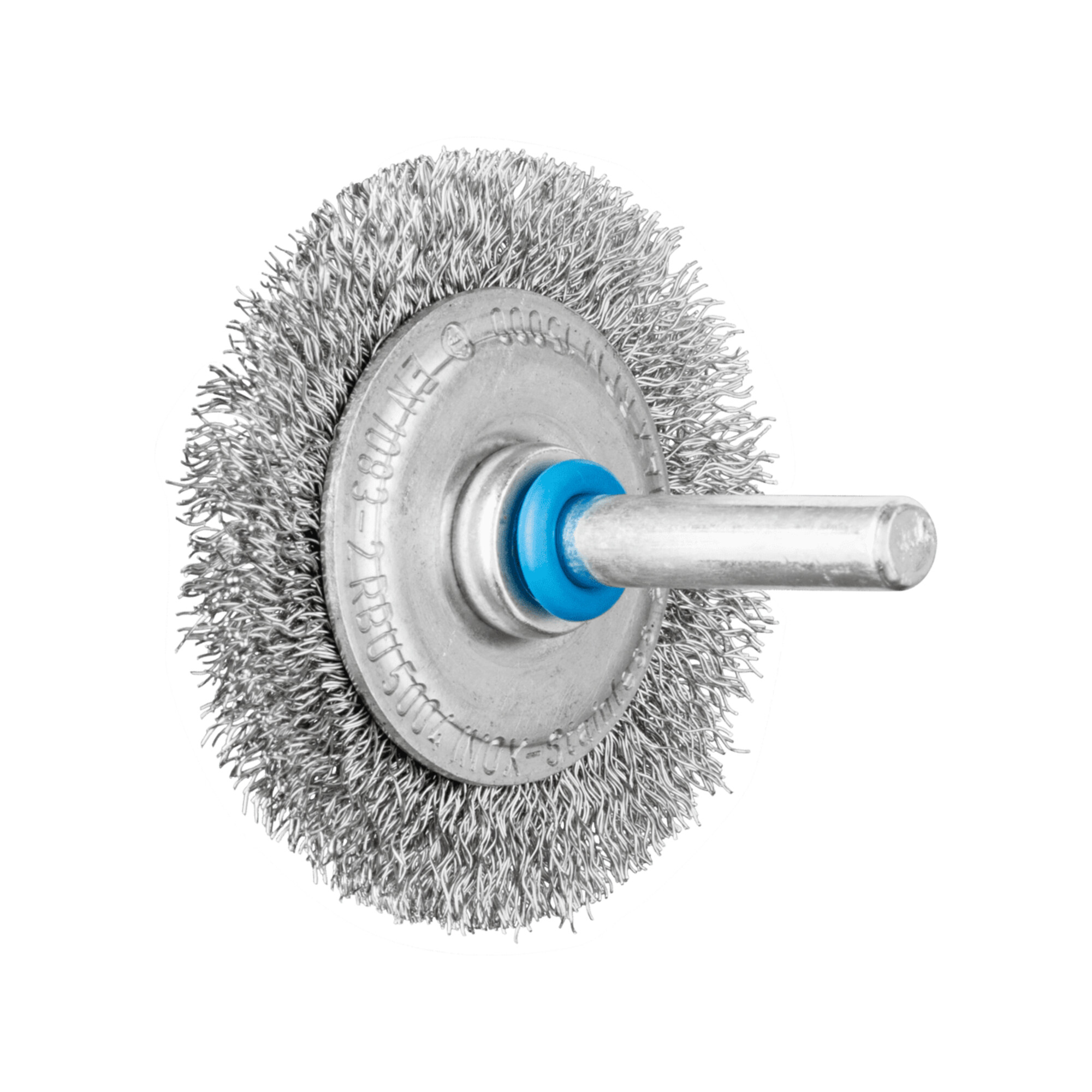 PFERD TOOLS Rundbürste ungezopft RBU Ø50x4 mm Schaft-Ø6 mm Edelstahl-Draht-Ø0,20