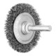 PFERD TOOLS Rundbürste ungezopft RBU Ø50x4 mm Schaft-Ø6 mm Stahl-Draht-Ø0,20