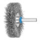 PFERD TOOLS Rundbürste ungezopft RBU Ø60x10mm Schaft-Ø6 mm Edelstahl-Draht-Ø0,20