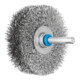 PFERD TOOLS Rundbürste ungezopft RBU Ø60x15 mm Schaft-Ø6 mm Edelstahl-Draht-Ø0,20