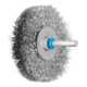 PFERD TOOLS Rundbürste ungezopft RBU Ø70x15 mm Schaft-Ø6 mm Edelstahl-Draht-Ø0,30