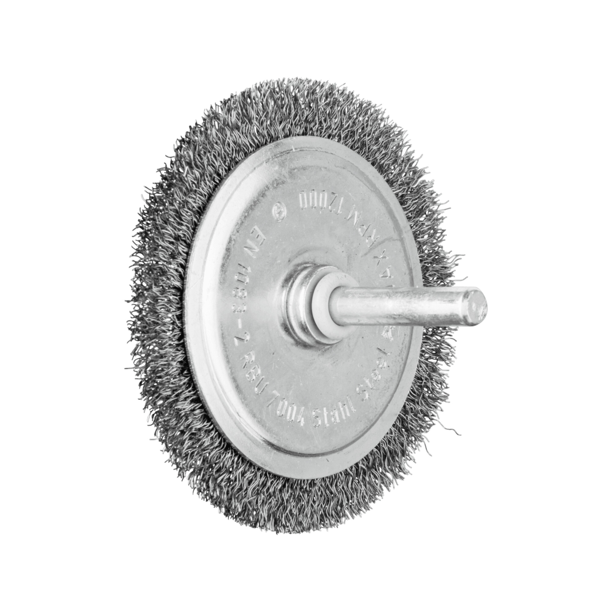PFERD TOOLS Rundbürste ungezopft RBU Ø70x4 mm Schaft-Ø6 mm Stahl-Draht-Ø0,20