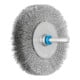 PFERD TOOLS Rundbürste ungezopft RBU Ø80x15 mm Schaft-Ø6 mm Edelstahl-Draht-Ø0,15