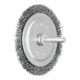 PFERD TOOLS Rundbürste ungezopft RBU Ø80x4 mm Schaft-Ø6 mm Stahl-Draht-Ø0,20