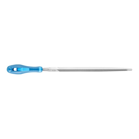 PFERD TOOLS Sägefeile mit Heft Dreikant schmal 150mm Hieb 2 universell zum Schärfen