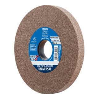 PFERD TOOLS Schleifbockscheibe Ø 150x16 mm Bohrung-Ø 32 mm A60 für universelle Schleifaufgaben