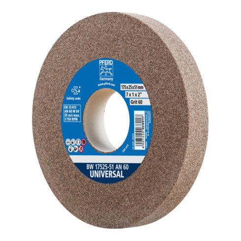 PFERD Schleifbockscheibe BW 17525-51 AN 36 UNIVERSAL