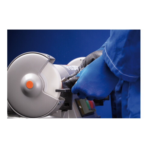 PFERD TOOLS Schleifbockscheibe Ø 200x20mm Bohrung-Ø 51 mm A60 zum Schärfen von HSS-Bohrern