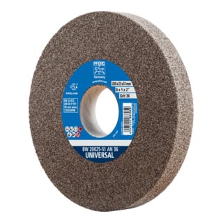 PFERD TOOLS Schleifbockscheibe Ø 200x25 mm Bohrung-Ø 51 mm A36 für universelle Schleifaufgaben
