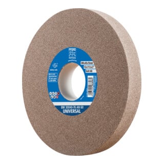 PFERD TOOLS Schleifbockscheibe Ø 300x40mm Bohrung-Ø 76 mm A60 für universelle Schleifaufgaben