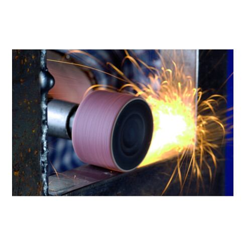 PFERD TOOLS Schleifhülsen-Set 13-tlg. Korund Ø 45x30mm A40,60,80,150 mit Halter Schaft-Ø 6 mm