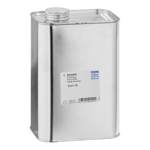 PFERD TOOLS Schleiföl 410/1 Fe in Kanister 1 Liter für Stahl