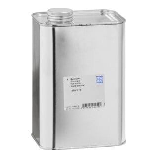 PFERD TOOLS Schleiföl 410/1 Fe in Kanister 1 Liter für Stahl