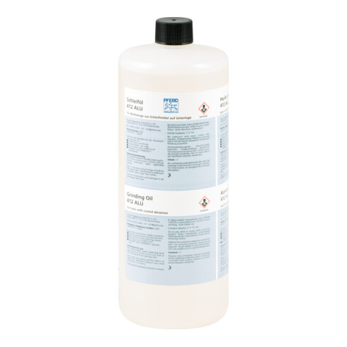 PFERD TOOLS Schleiföl 412/1 ALU in Kanister 1 Liter für Aluminium