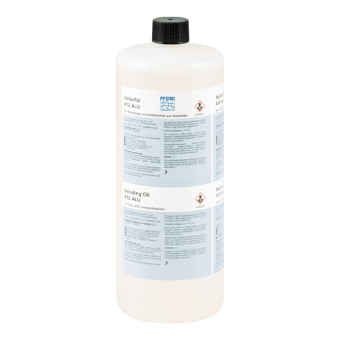 PFERD TOOLS Schleiföl 412/1 ALU in Kanister 1 Liter für Aluminium