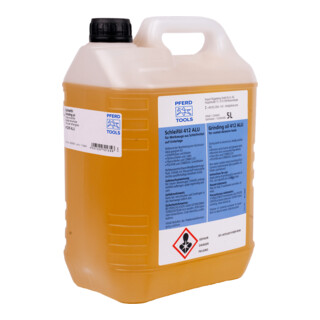 PFERD TOOLS Schleiföl 412/5 ALU in Kanister 5 Liter für Aluminium