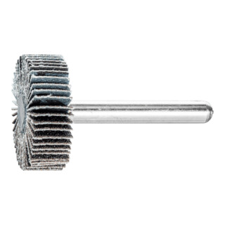 PFERD TOOLS SIC Fächerschleifer F Ø 30x10mm Schaft-Ø 6 mm SIC120 für harte NE Metalle
