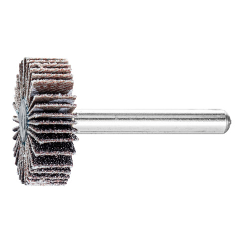 PFERD TOOLS SIC Fächerschleifer F Ø 30x10mm Schaft-Ø 6 mm SIC60 für harte NE Metalle