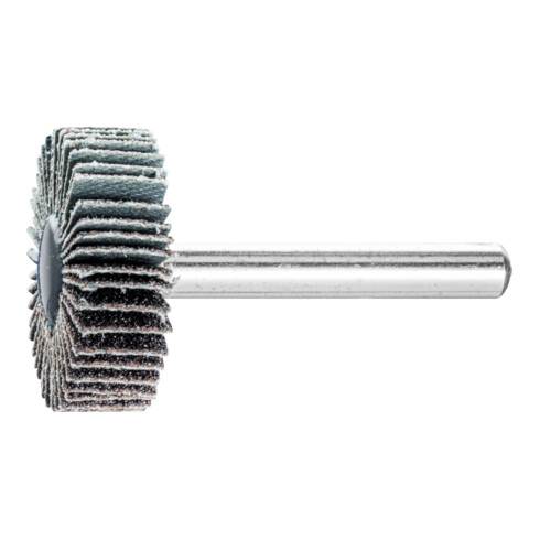 PFERD TOOLS SIC Fächerschleifer F Ø 30x10mm Schaft-Ø 6 mm SIC80 für harte NE Metalle