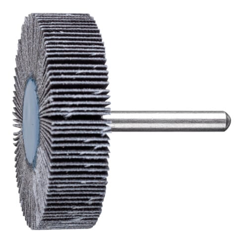 PFERD TOOLS SIC Fächerschleifer F Ø 60x15 mm Schaft-Ø 6 mm SIC120 für harte NE Metalle