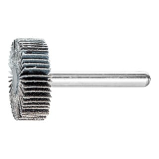 PFERD TOOLS SIC Fächerschleifer F Ø 30x10mm Schaft-Ø 6 mm SIC120 für harte NE Metalle
