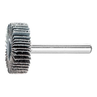 PFERD TOOLS SIC Fächerschleifer F Ø 30x10mm Schaft-Ø 6 mm SIC80 für harte NE Metalle