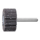PFERD TOOLS SIC Fächerschleifer F Ø 40x20mm Schaft-Ø 6 mm SIC80 für harte NE Metalle