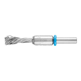 PFERD TOOLS SINGLETWIST INOX-TOTAL Pinselbürste gezopft PBGSIT Ø10mm Schaft-Ø6 mm Edelstahl-Draht-Ø0,35
