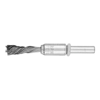 PFERD TOOLS Pinselbürste mit Schaft, gezopft PBGS